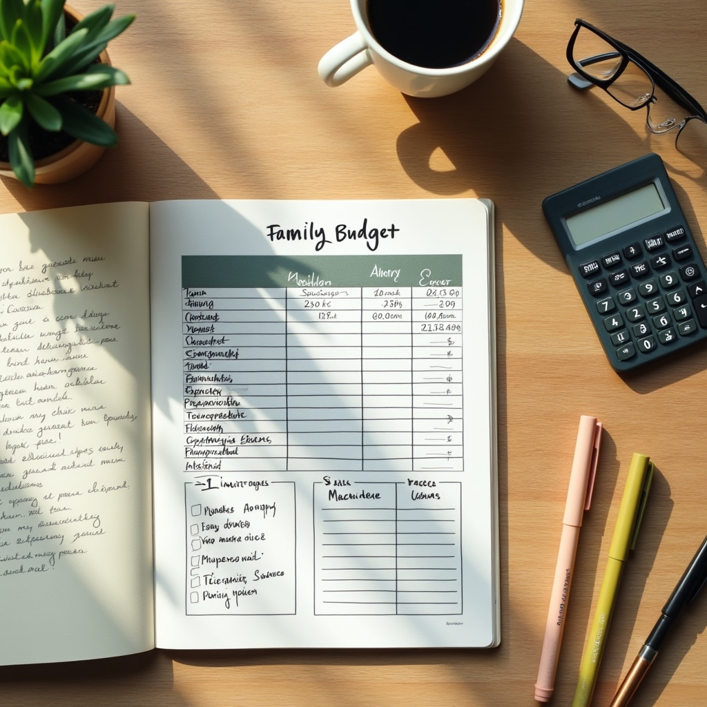 Participanți la planificarea bugetului pe masă